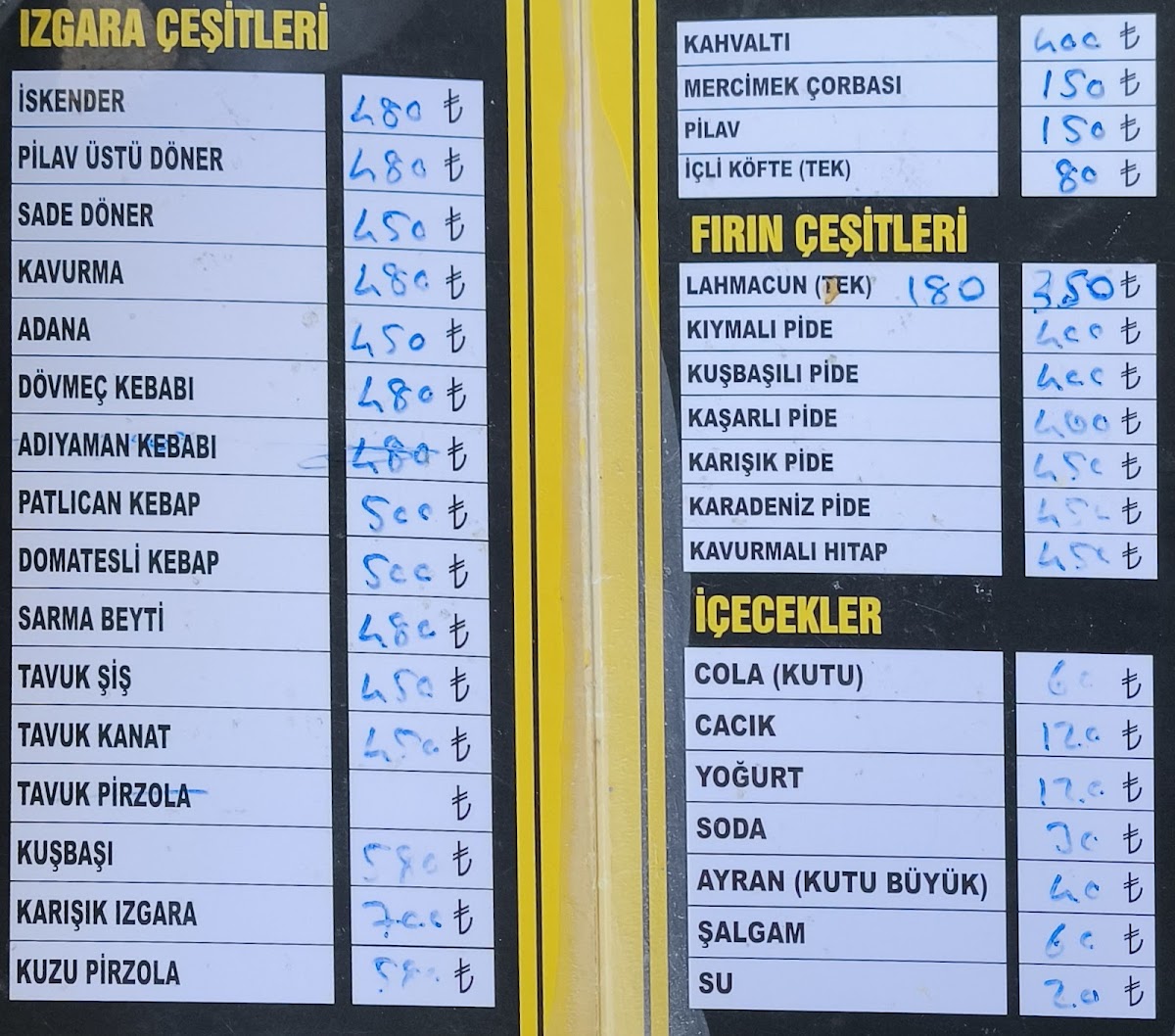 Menu Iskender 85 Et Lokantasi-1